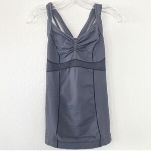 Zella Women’s work out gray tank top sz Small